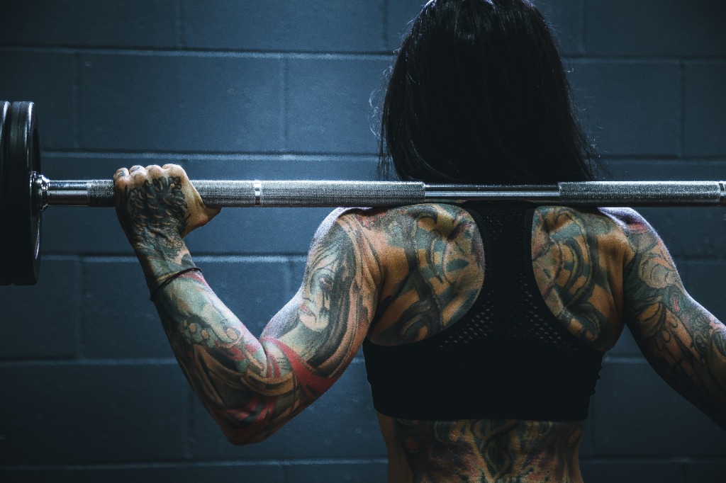 Upper Back Traps Barbell Focus